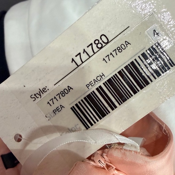 Jovani Pink Tulle Rosette Formal Mini Dress Prom Homecoming Wedding Guest 4 NEW - Picture 4 of 5